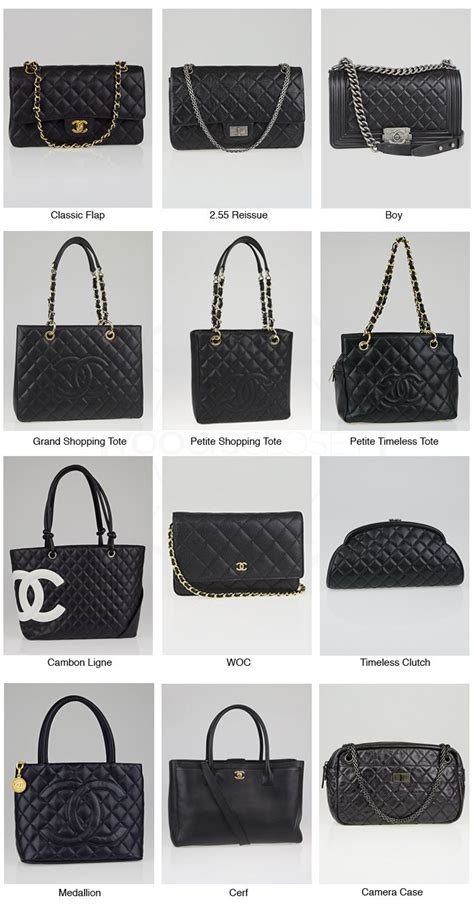 chanel bag all|Chanel bag catalogue.